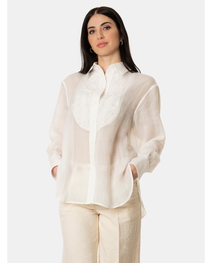 TRUE ROYAL Camicia velata