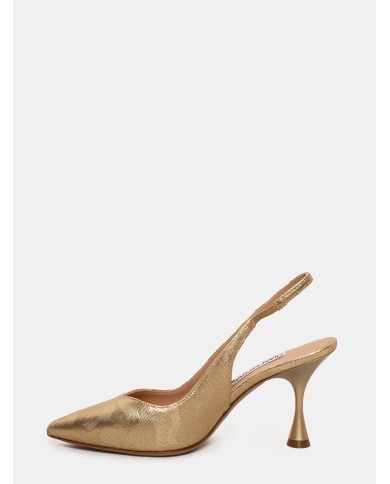 FRANCESCO SACCO Sandalo slingback laminato