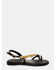 CARYATIS Sandalo flat con accessorio