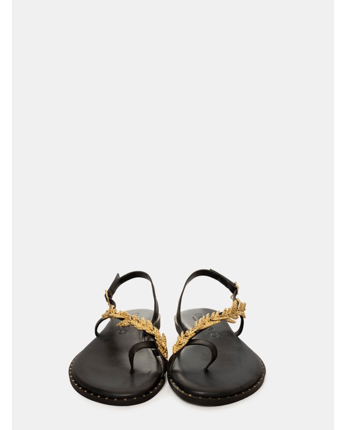 CARYATIS Sandalo flat con accessorio