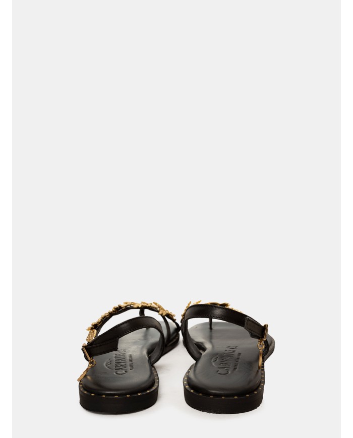 CARYATIS Sandalo flat con accessorio