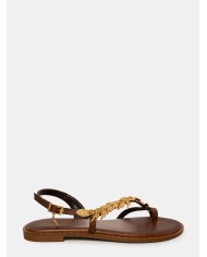 CARYATIS Sandalo flat con accessorio