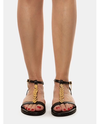CARYATIS Sandalo flat con accessorio