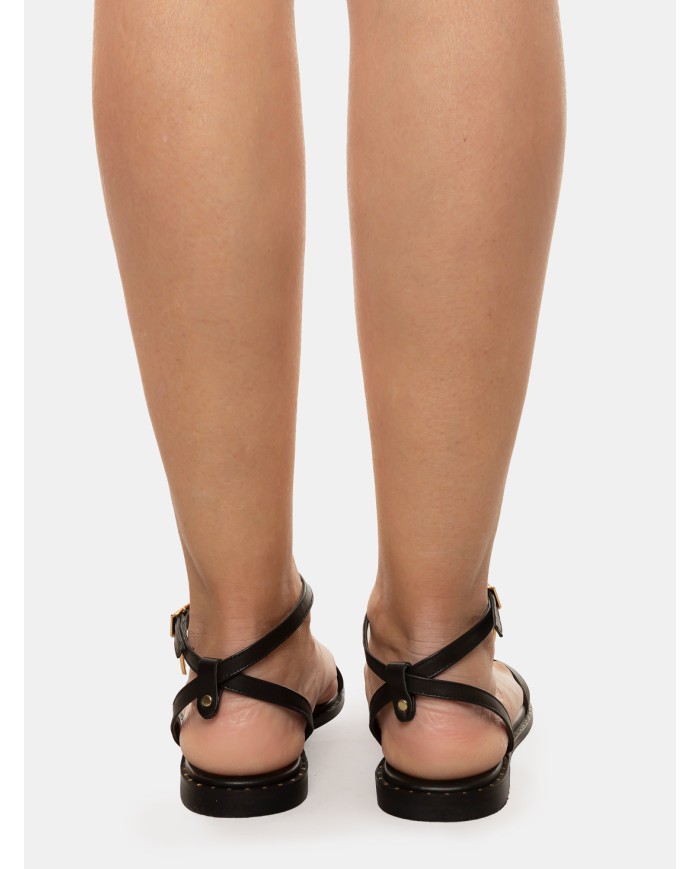 CARYATIS Sandalo flat con accessorio