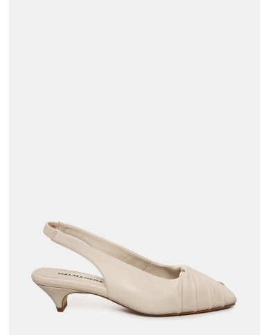 HALMANERA Sandalo slingback in nappa