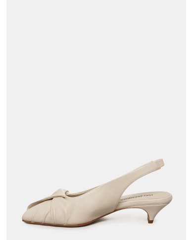 HALMANERA Sandalo slingback in nappa