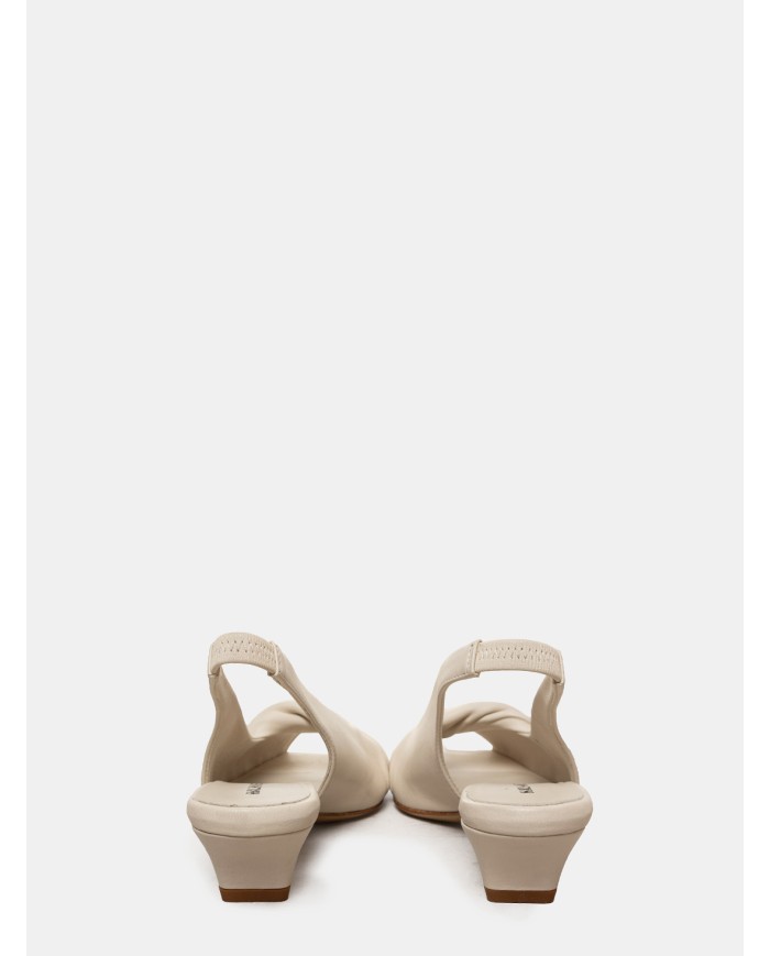 HALMANERA Sandalo slingback in nappa
