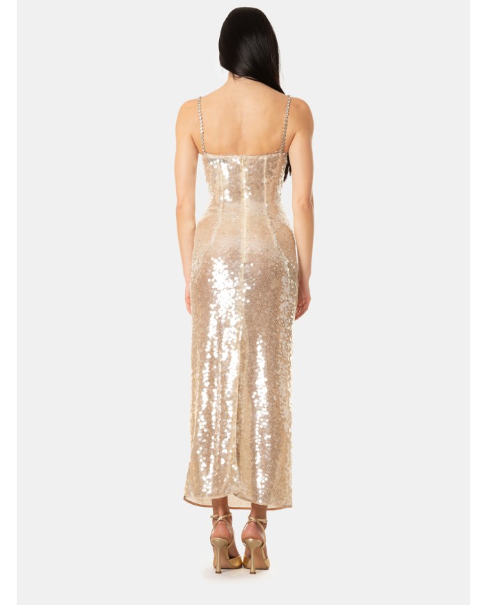 NISSA Abito paillettes