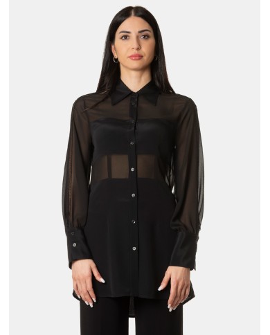 SIMONA CORSELLINI Camicia in misto seta