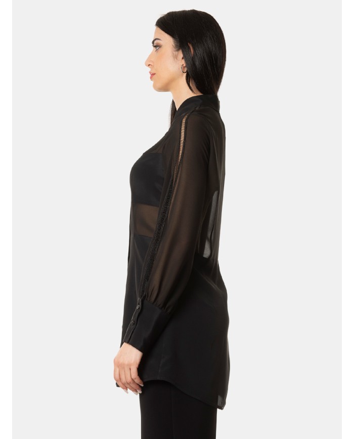 SIMONA CORSELLINI Camicia in misto seta
