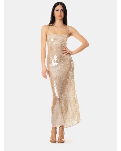 NISSA Abito paillettes