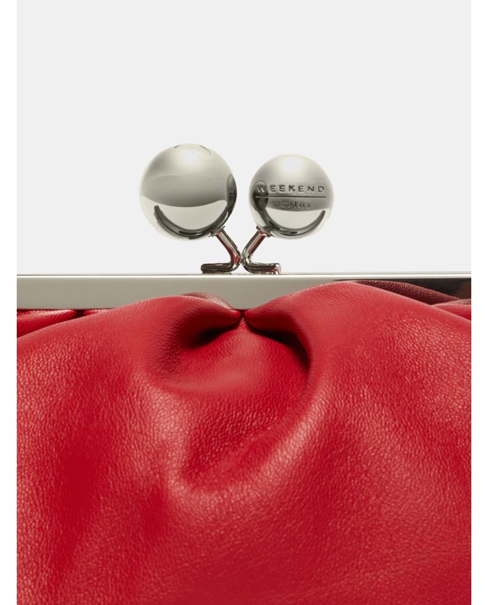 MAXMARA WEEKEND Borsa pasticcino CUBICO Rubino