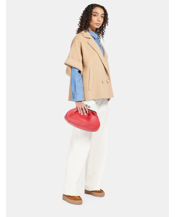 MAXMARA WEEKEND Borsa pasticcino CUBICO Rubino