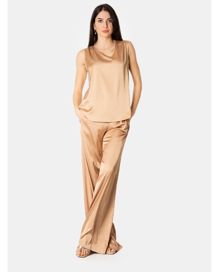 D.EXTERIOR Pantalone fluido Phard