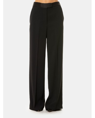 SIMONA CORSELLINI Pantalone tailleur Nero