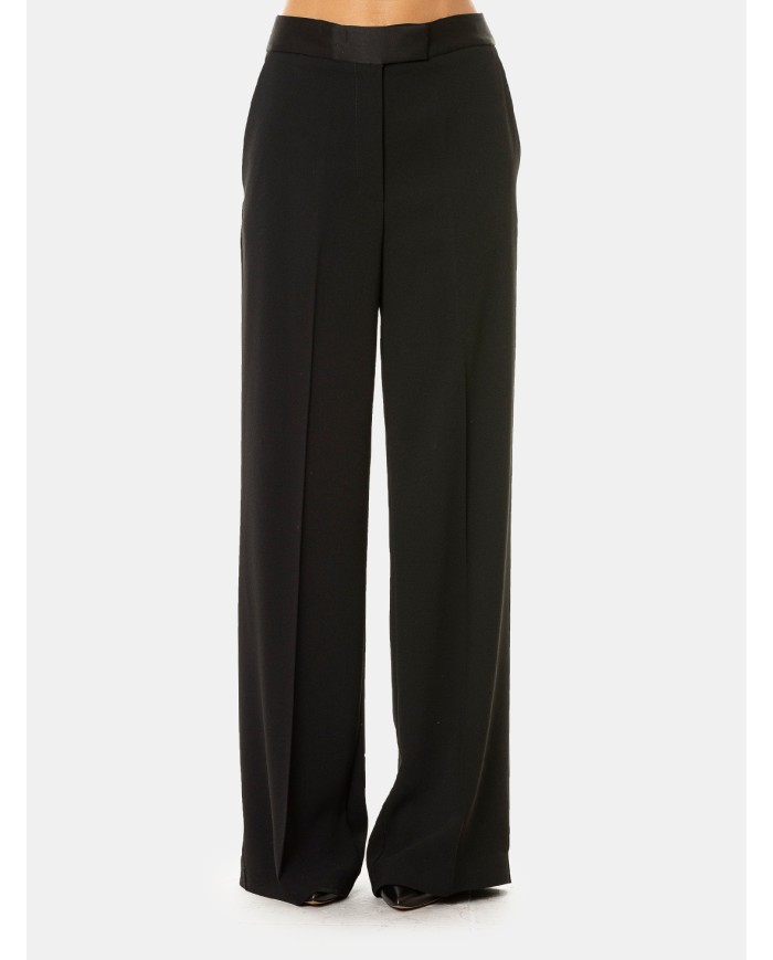 SIMONA CORSELLINI Pantalone tailleur Nero