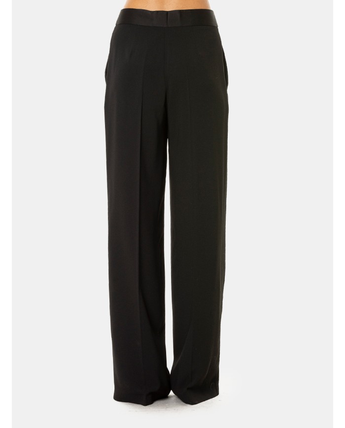 SIMONA CORSELLINI Pantalone tailleur Nero