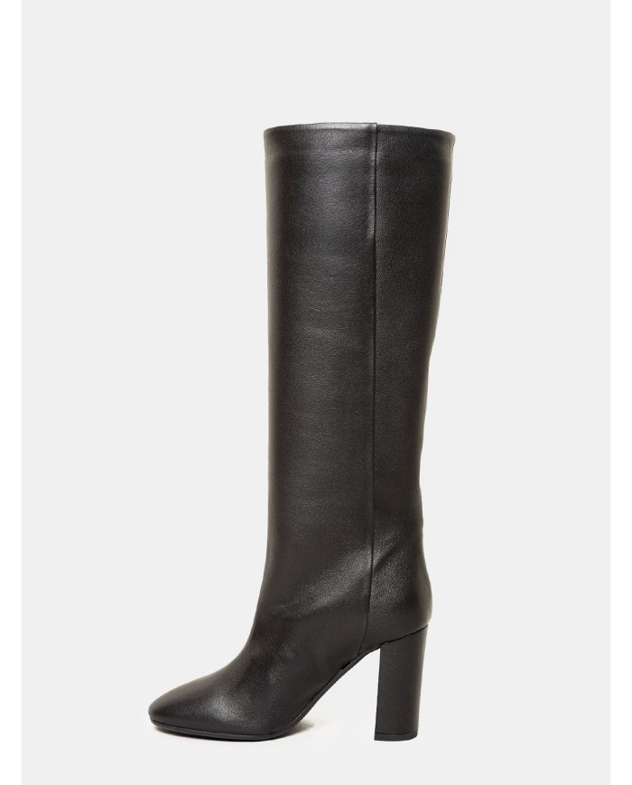BIANCA DI' Stivale in nappa Nero
