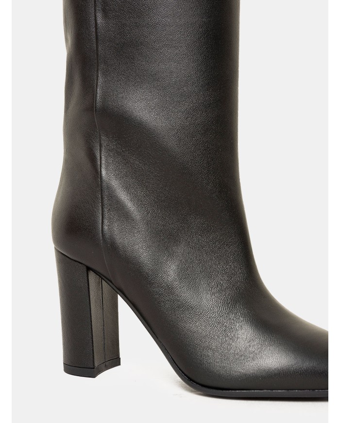 BIANCA DI' Stivale in nappa Nero