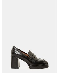 EVALUNA Mocassino in vernice Nero