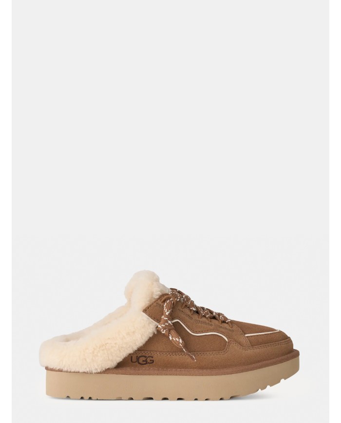 UGG Sabot Lowmel Mule Chestnut