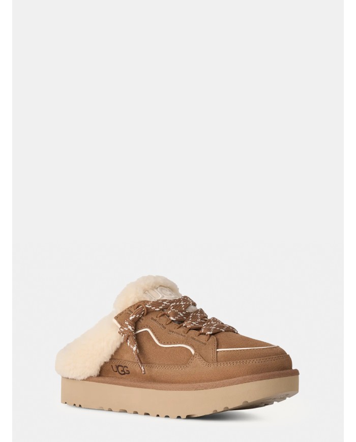 UGG Sabot Lowmel Mule Chestnut