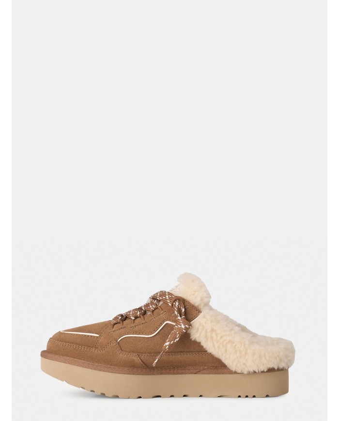 UGG Sabot Lowmel Mule Chestnut