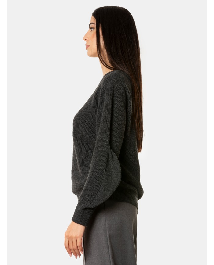 SIMONA CORSELLINI Maglia in lana Graphite