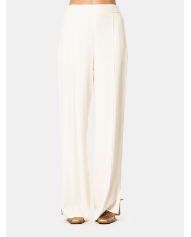 LIVIANA CONTI Pantalone morbido Mandorla