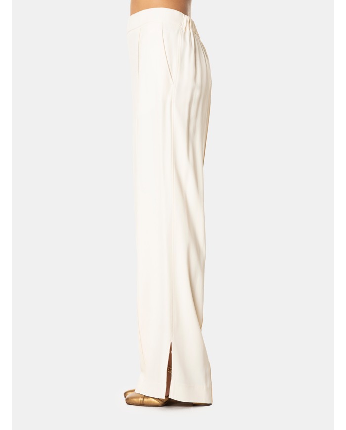 LIVIANA CONTI Pantalone morbido Mandorla