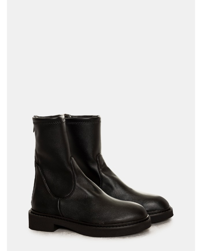 EVALUNA Anfibio in camoscio Nero