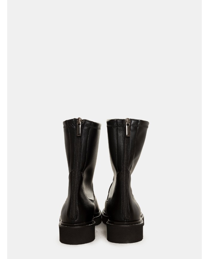 EVALUNA Anfibio in camoscio Nero