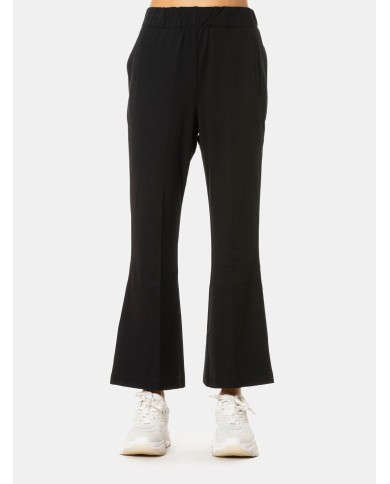 JIJIL Pantalone a trombetta Nero