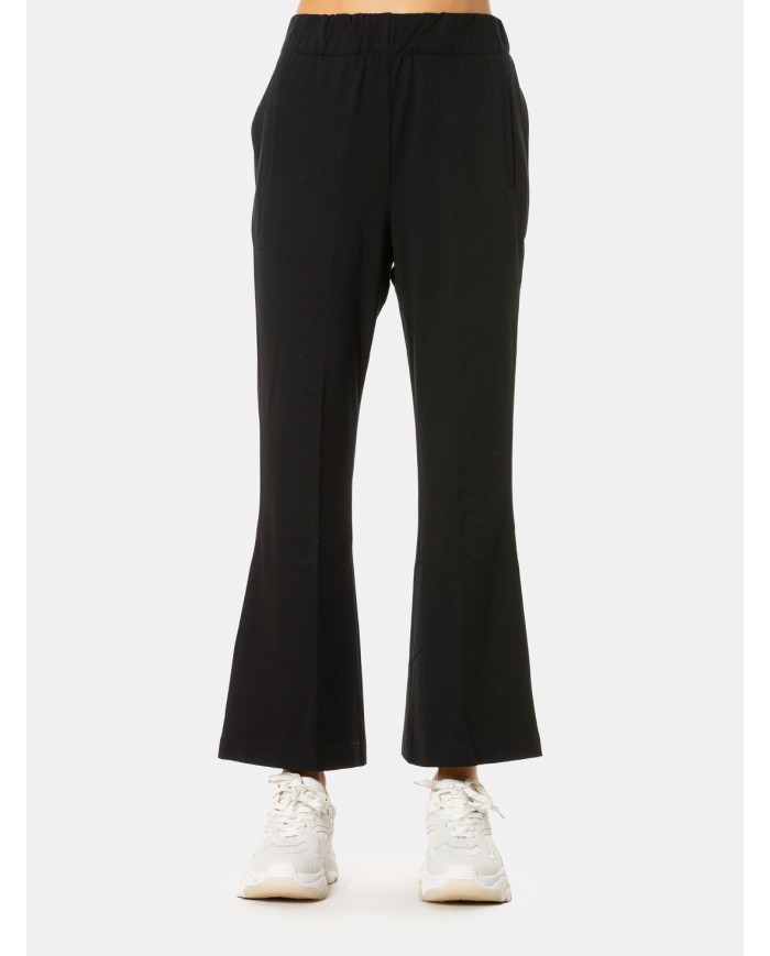 JIJIL Pantalone a trombetta Nero
