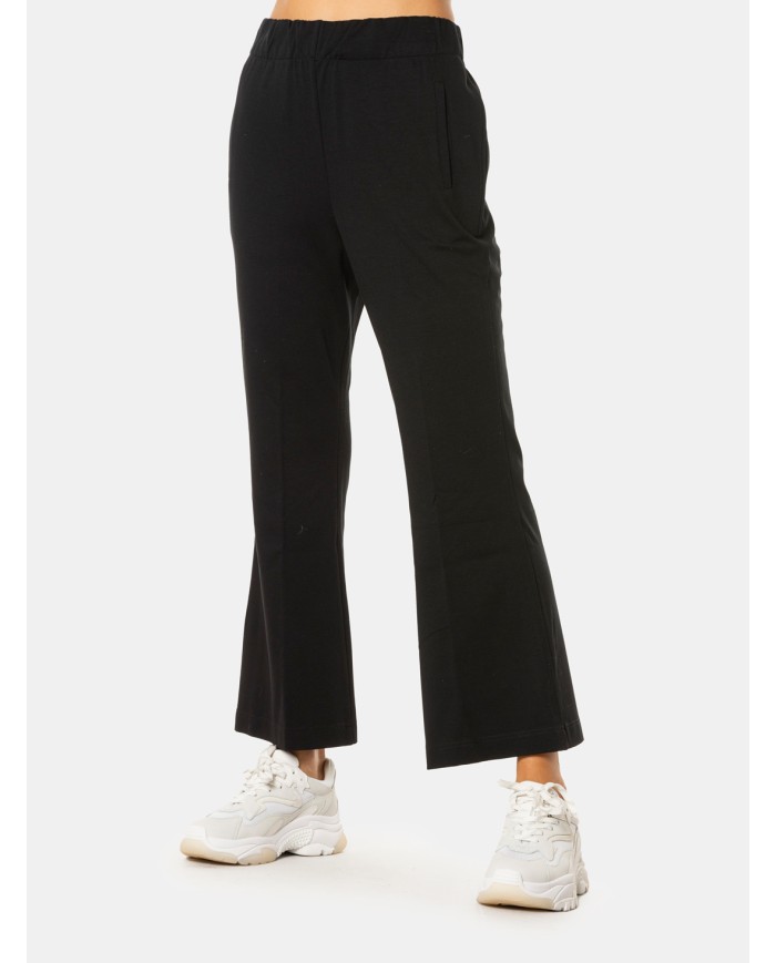 JIJIL Pantalone a trombetta Nero
