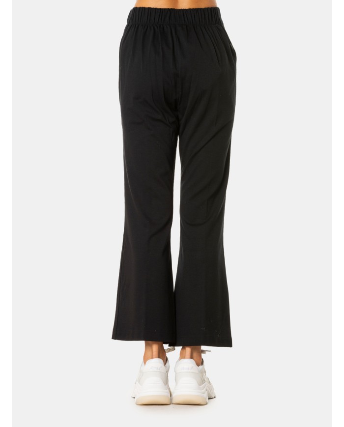 JIJIL Pantalone a trombetta Nero