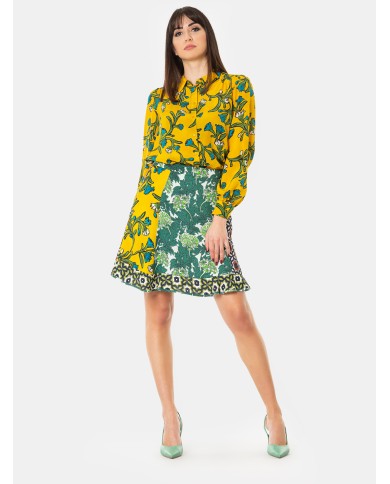 MAXMARA WEEKEND Camicia in seta Fiore Ramage