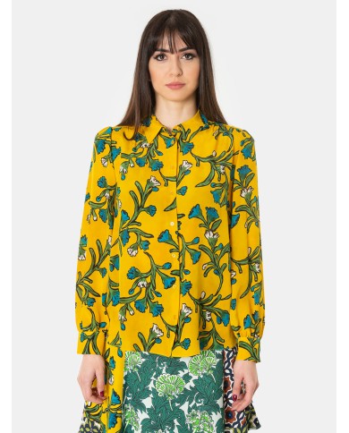 MAXMARA WEEKEND Camicia in seta Fiore Ramage