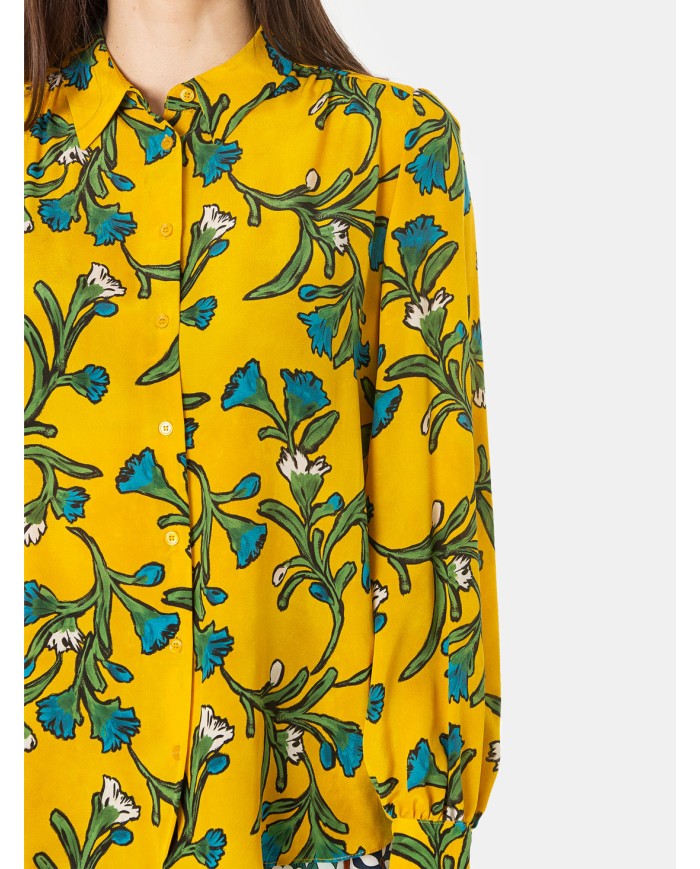 MAXMARA WEEKEND Camicia in seta Fiore Ramage