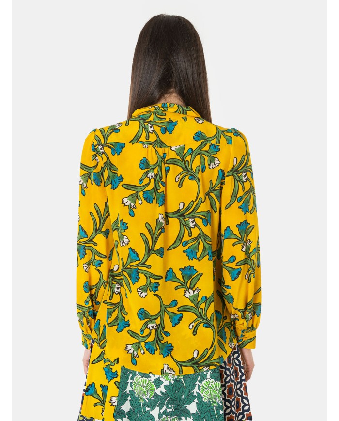 MAXMARA WEEKEND Camicia in seta Fiore Ramage