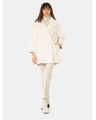 ZOE PARIS Cappotto corto oversize Riso/light Beige