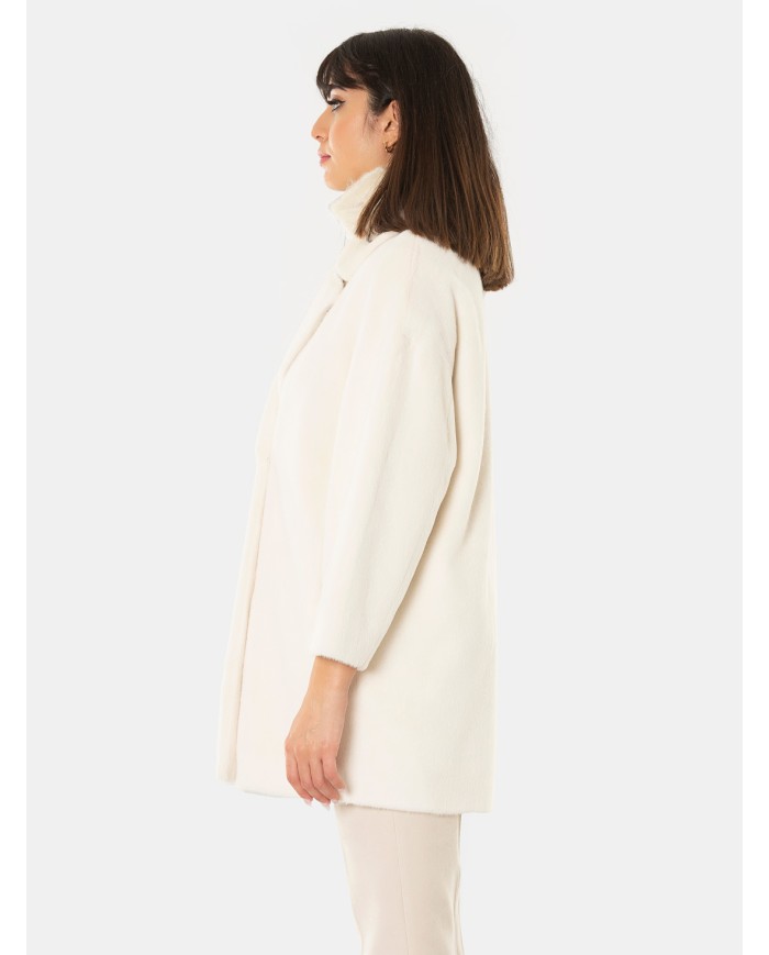 ZOE PARIS Cappotto corto oversize Riso/light Beige