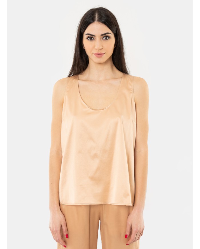 JIJIL Top Terracotta