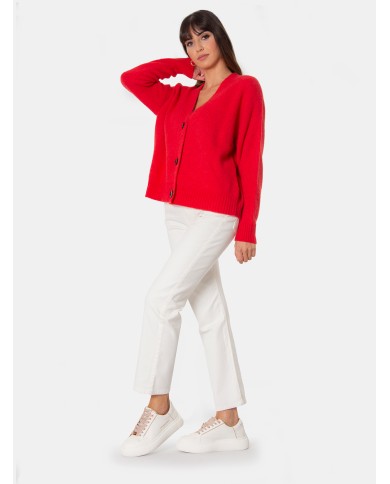 MAXMARA WEEKEND Pantalone in cotone Bianco