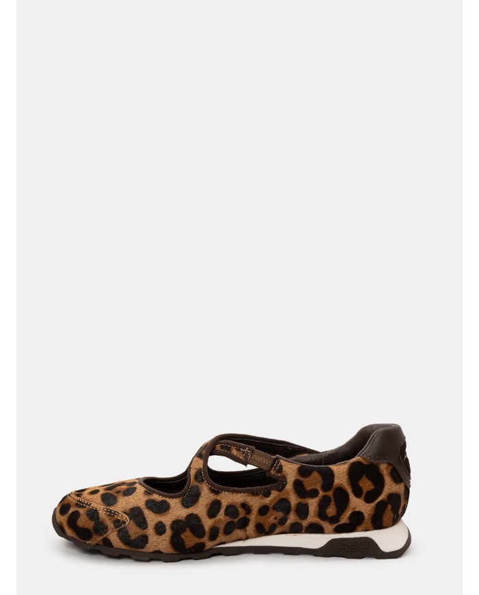 ASH Sneakers Ballerina KOREBIS02 Pony leopard