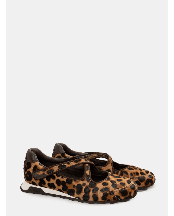 ASH Sneakers Ballerina KOREBIS02 Pony leopard
