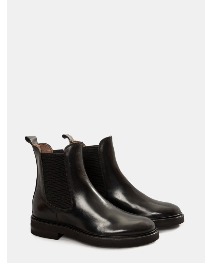 DUCCIO DEL DUCA Beatles in pelle Nero