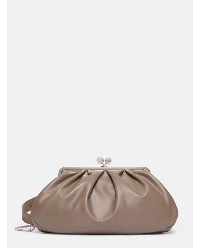 MAXMARA WEEKEND Pasticcino Bag Large Weekend in nappa Fango