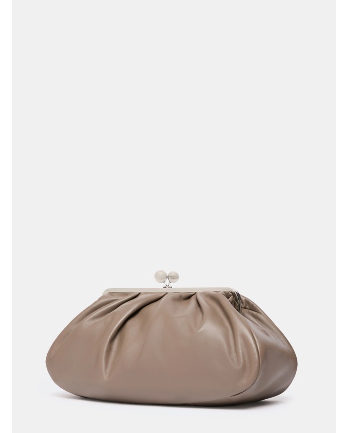 MAXMARA WEEKEND Pasticcino Bag Large Weekend in nappa Fango