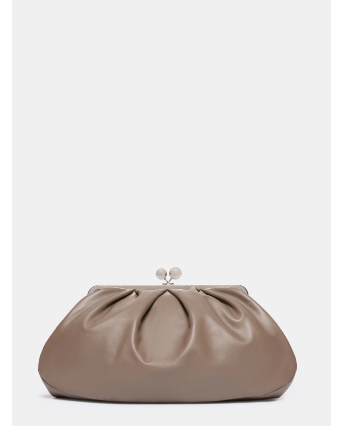 MAXMARA WEEKEND Pasticcino Bag Large Weekend in nappa Fango